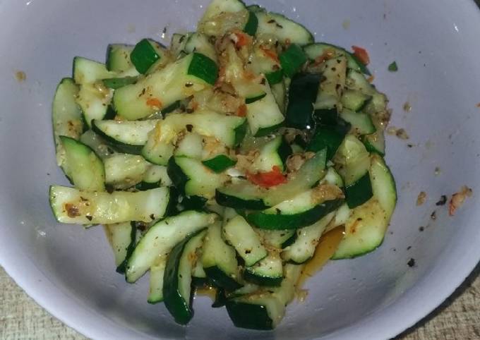 Tumis Zucchini