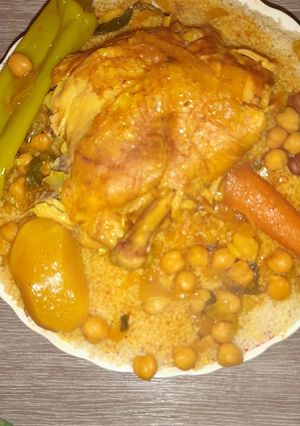 صورة لوصفة كسكس الجمعة