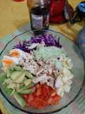 Bowl de ensalada apto para grez