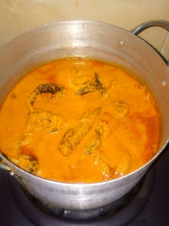 A picture of Egusi ijebu (Native soup).