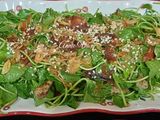 Gỏi rau má trộn khô cá chỉ vàng