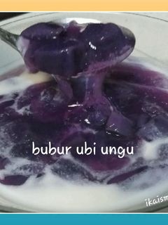 Foto resep Bubur ubi ungu