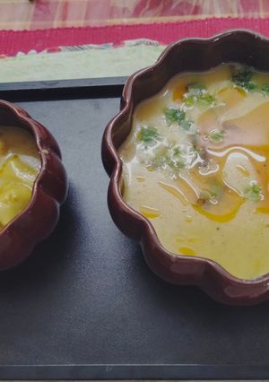 A picture of Marwadi Gatte ki kadhi.