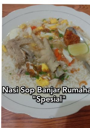 Foto resep Nasi Sop Banjar
