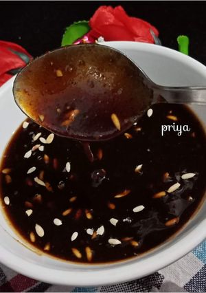 A picture of Imli Ki Khatti Meethi Chutney.