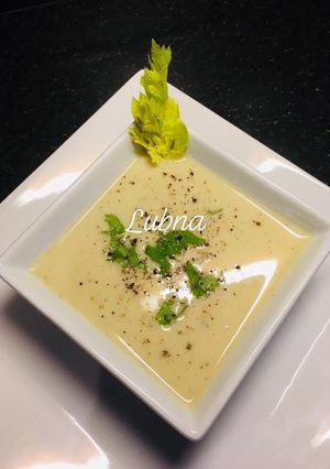 A picture of Celery & Potato Soup:.