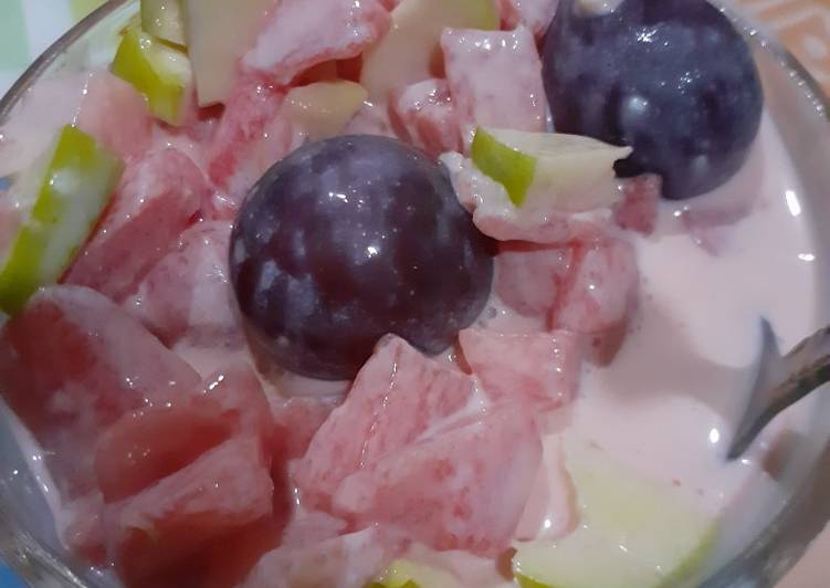 Easiest Way to Make Favorite Fruits salad | So Great Food Recipe From My Kitchen