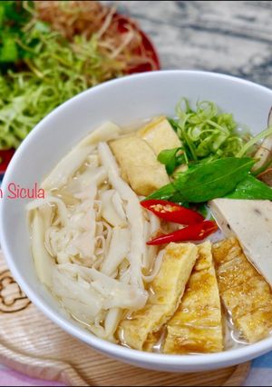 Hình của món Bún Măng Chay.