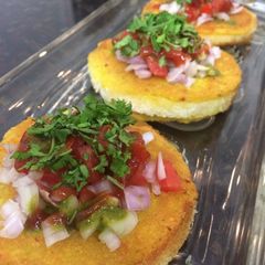 A picture of Moong dal toast.