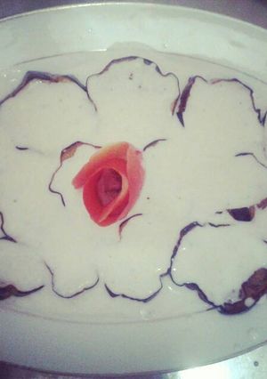 صورة لوصفة سلطة الاسود 《الباذنجان 》