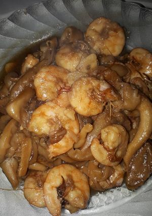 Foto resep Jamur udang saus tiram