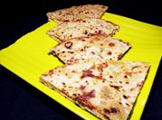 A picture of sattu parathas