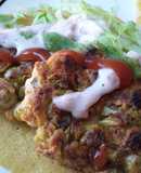 Torticas🍘 de vegetales🌰🥕🥒 en tortilla de maíz🌽