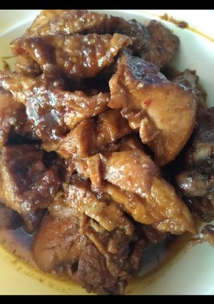 Foto resep Semur ayam dan tahu coklat