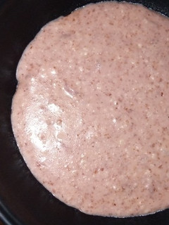 A picture of Mashed matoke n groundnut sauce.
