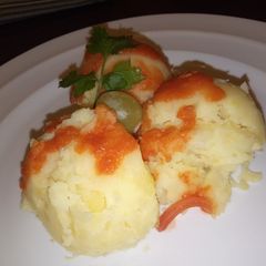 A picture of Kenyan style Mashed potato.