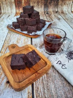 Foto resep 435. One Bite Fudgy Brownies Gluten Free