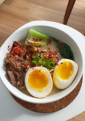 Foto resep Beef Miso Ramen