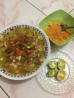 Foto resep Soto ayam kuning bening