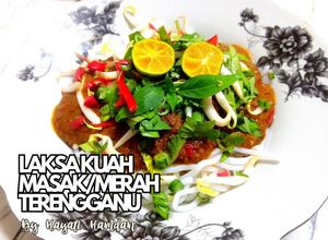 Gambar Laksa Kuah Masak / Merah Terengganu