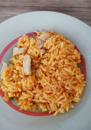 عکسی از دستور مرغ با پلو