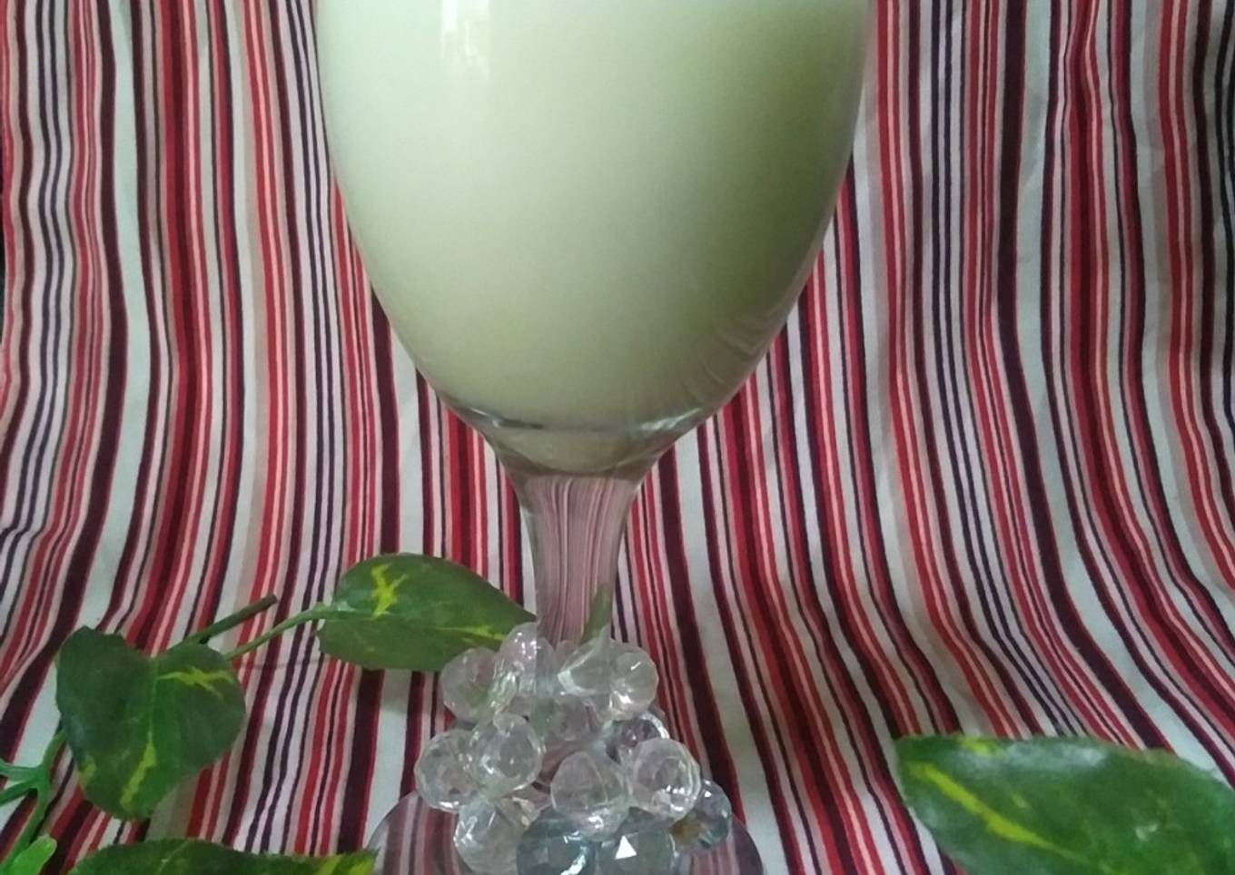 Jus susu kacang ijo