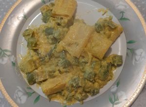 Foto di Paccheri agli asparagi & zafferano