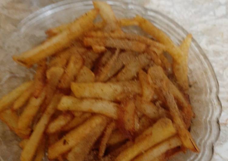 Steps to Prepare Favorite French fries