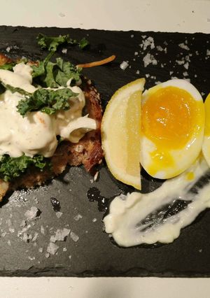 Avokádós tojássaláta- Francia öntettel recept fotója