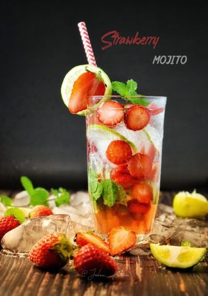 Foto resep Strawberry Mojito