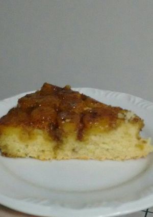 Foto de Bolo com banana caramelizada