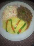 Mashed potatoes and kamande