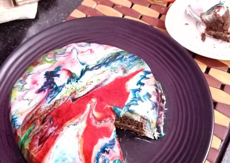 Simple Way to Make Award-winning Marbel chocolate cake