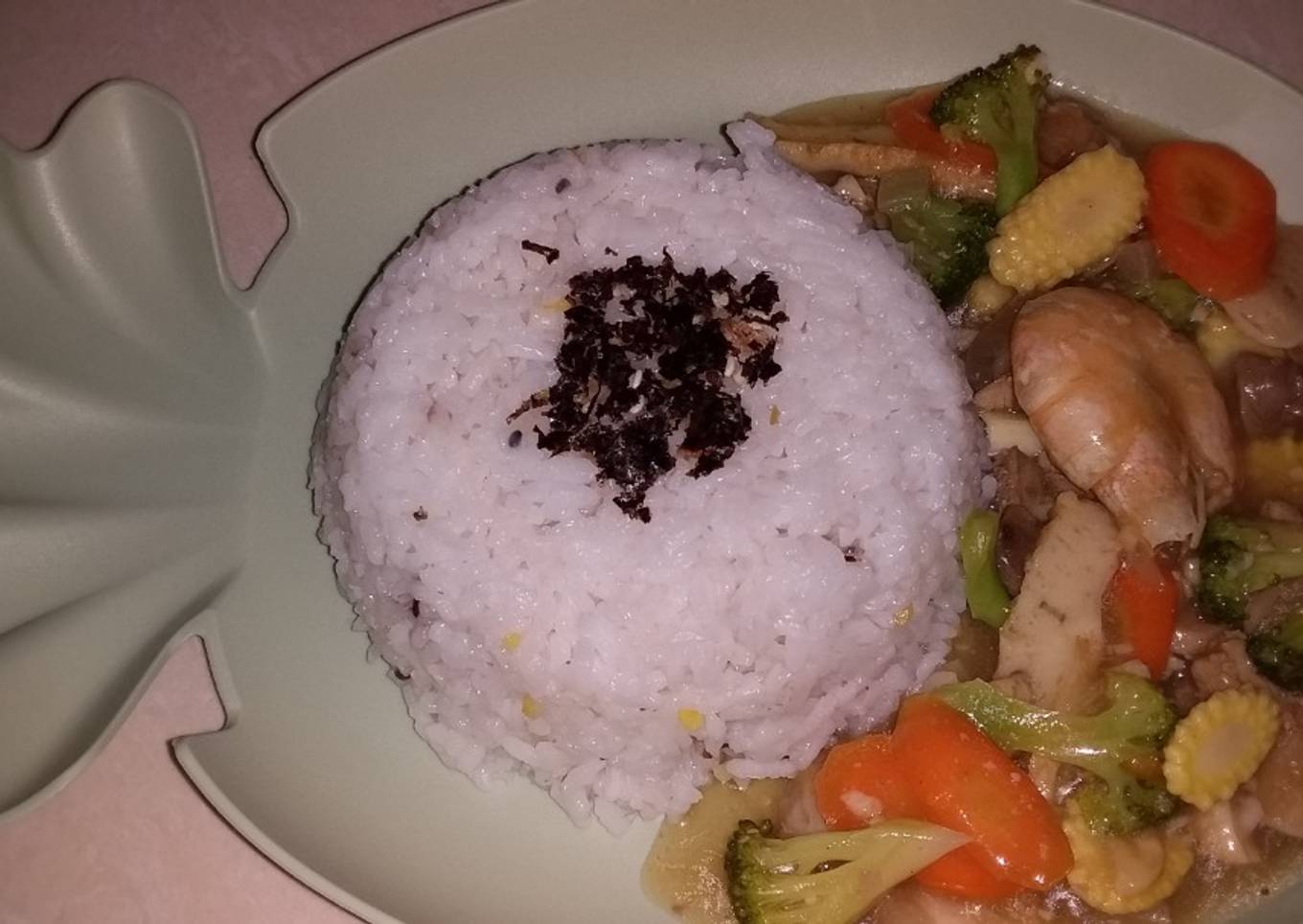 Capcay ala resto Chinese Food (non halal)