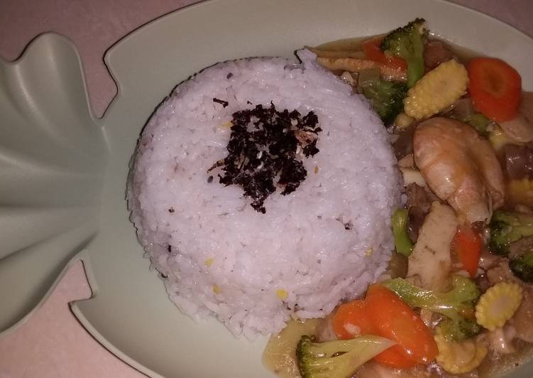 Capcay ala resto Chinese Food (non halal)