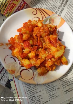 A picture of Boiled potatoes.