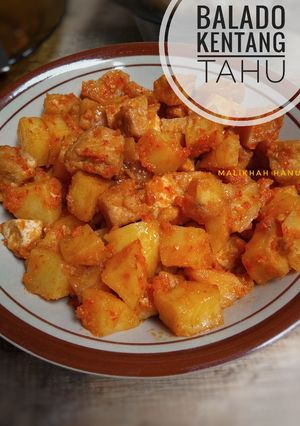 Foto resep Balado Kentang +Tahu