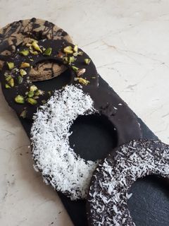Una foto de Galletas saludables veganas