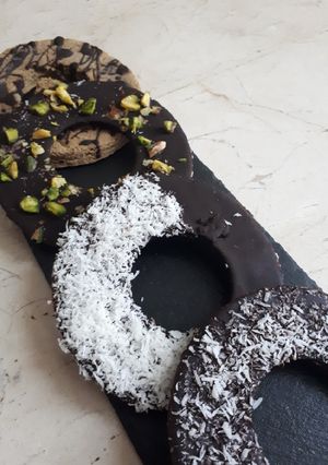 Una foto de Galletas saludables veganas