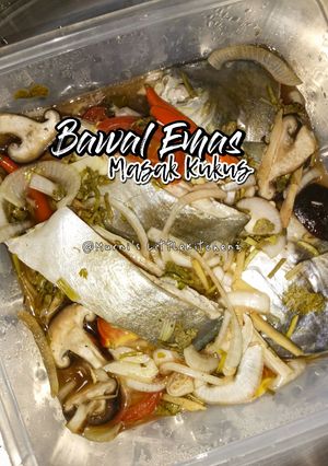 Gambar Bawal Emas Kukus