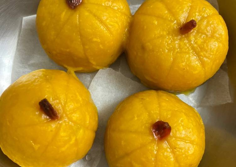 南瓜豆沙糰子