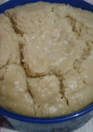 A picture of Dombolo without yeast.