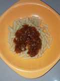 Macaroni with Bolognese Sauce