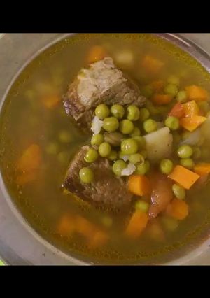 صورة لوصفة شوربة خضار 🍲😋