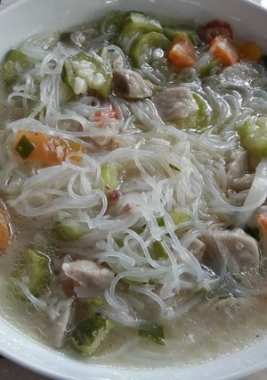 Foto resep Sop oyong bihun wortel