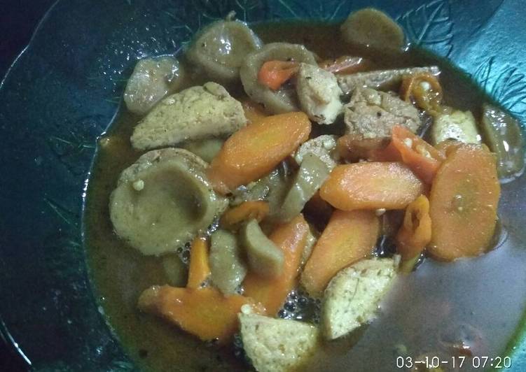 Resep Sapo tahu baso yang Enak