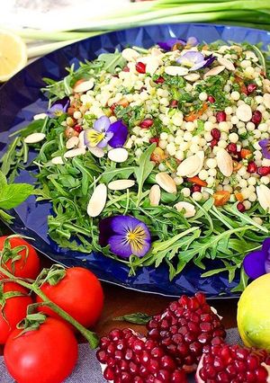 صورة لوصفة سلطة المغربية (المفتول)