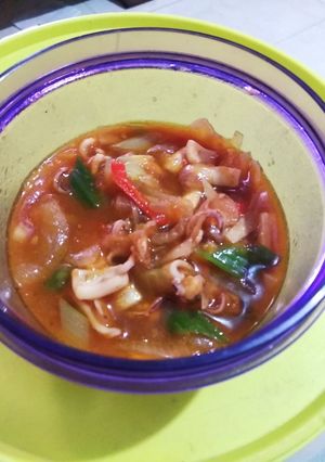 Foto resep Cumi asam manis