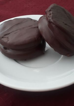 Una foto de Alfajores (tipo marplatenses)