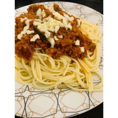 Bolognese Spaghetti A picture of Bolognese Spaghetti.